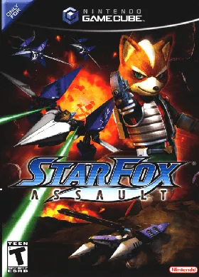 Star Fox - Assault box cover front